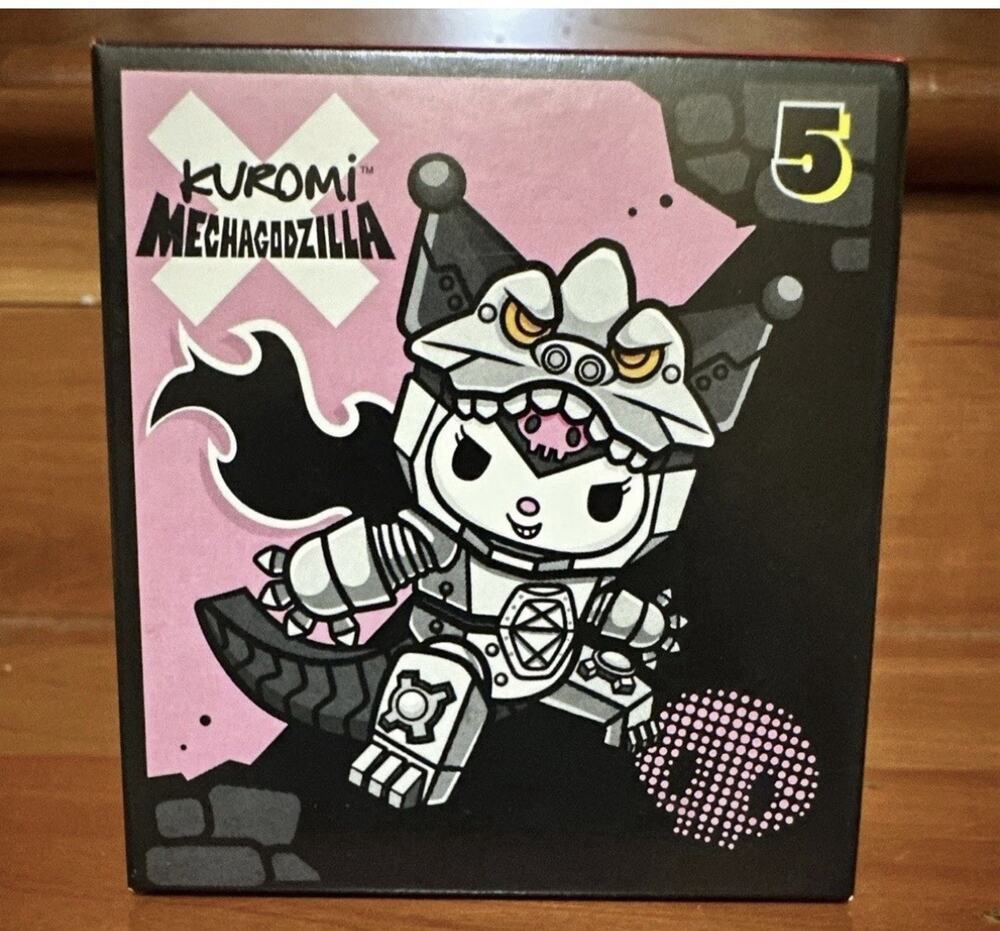 2026 McDonald's Happy Meal Hello Kitty Godzilla 5 - KUROMI MECHAGODZILLA